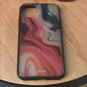 Sonix Pink & Green Marble Phone Case